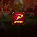 P86K Game feature image showing colorful casino-style graphics, slot machine symbols, coins, cards, and a vibrant gaming theme.