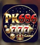 PK686 Game APK download screen showing real money earning casino games for Pakistan