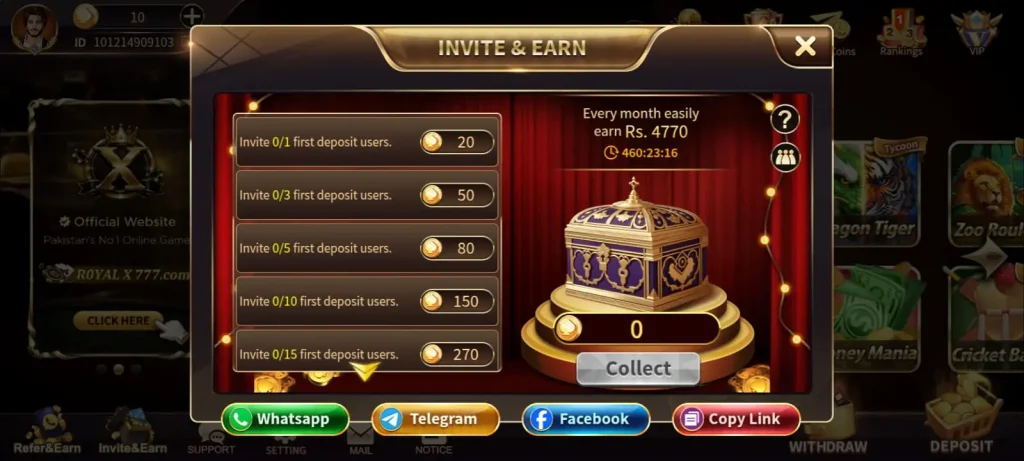 Royal X 777 Game
