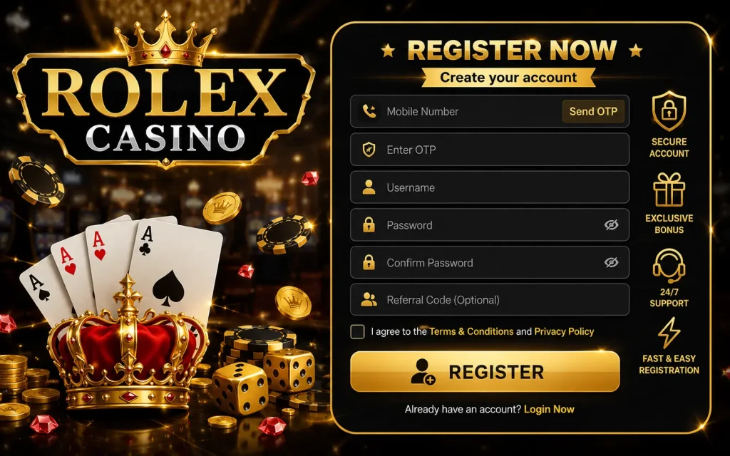 Rolex Casino Game