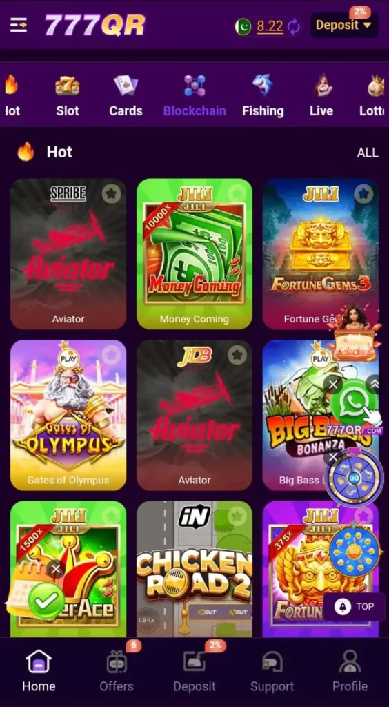 777QR Game