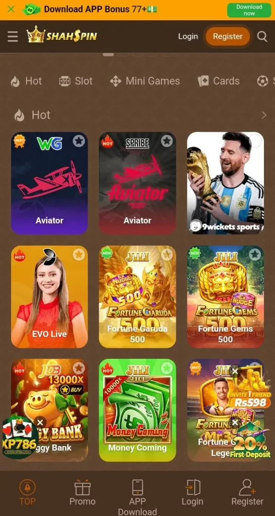 Shahspin Game